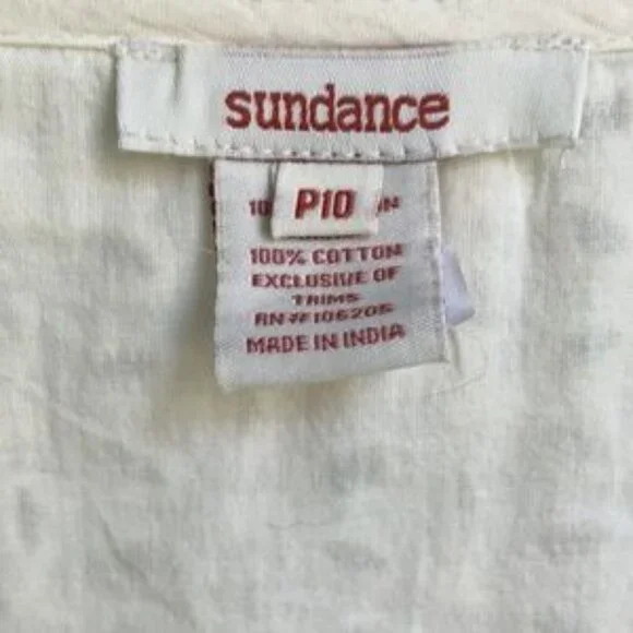 Sundance Ivory Lace/Eyelet Dress - Picture 6 of 10